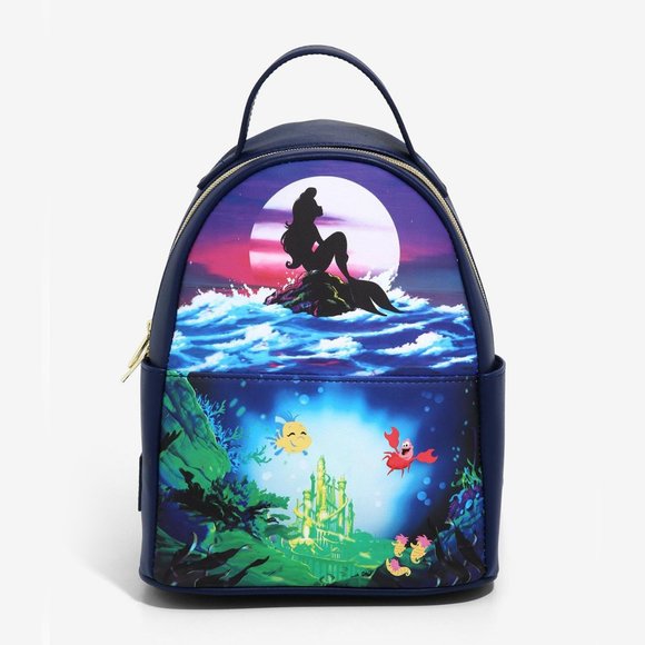Loungefly Handbags - Loungefly Disney The Little Mermaid Silhouette Mini Backpack